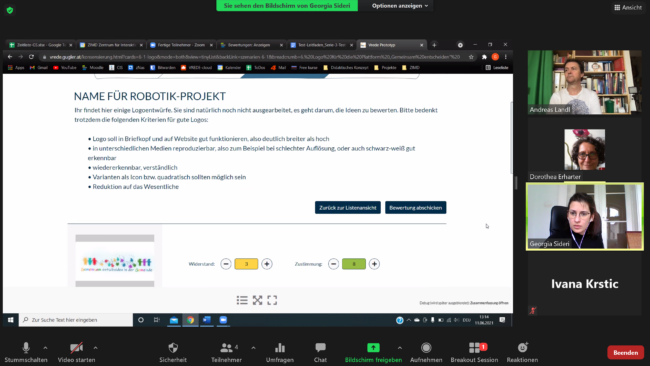 Screenshot (10) Screenshot bei einem Usability-Test mit Ambivalenz-Bewertung